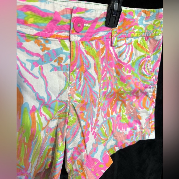 🩷💚Lilly Pulitzer | Callahan Scuba To Cuba Shorts  SZ 8- EUC🩷💚 - Picture 4 of 13